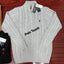 Cable-Knit Cotton Quarter-Zip Jumper For Wholesale